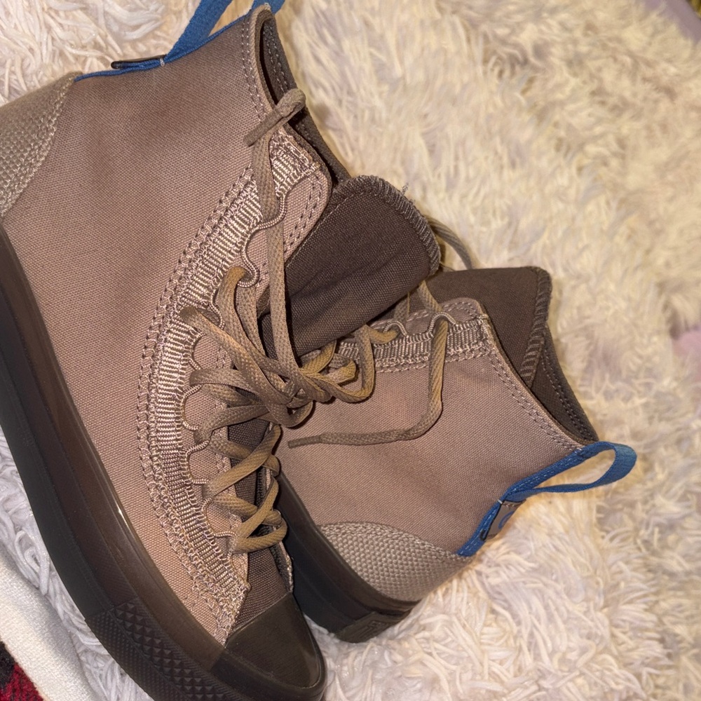 Converse Brown High-Top Sneakers